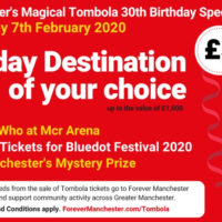 Captain Manchester’s Magical Tombola – 7th February 2020