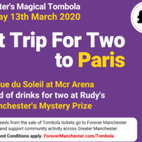 Captain Manchester’s Magical Tombola – 13th March 2020