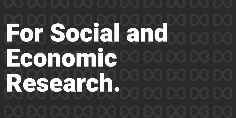 For Social and Economic Research Image