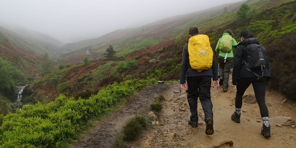 Zuto Step Challenge. Mountain scenery 