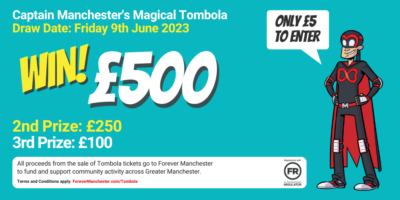 Captain Manchester’s Magical Tombola – Friday 9th June 2023