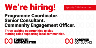 Job Opportunities – Programme Coordinator, Senior Consultant and Community Engagement Officer