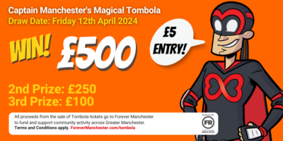 Captain Manchester’s Magical Tombola – April 2024 Draw